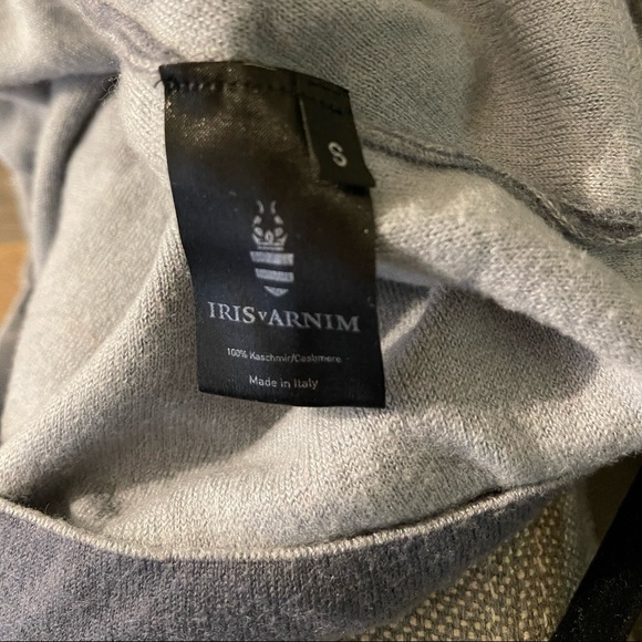 NWOT Iris V Arnim Cashmere Sweater - Picture 6 of 6